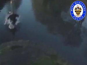 Supporting image for story: Police officers who rescued woman from canal given two awards