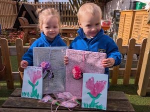 Supporting image for story: Kidderminster nursery children craft special treats for Mother’s Day