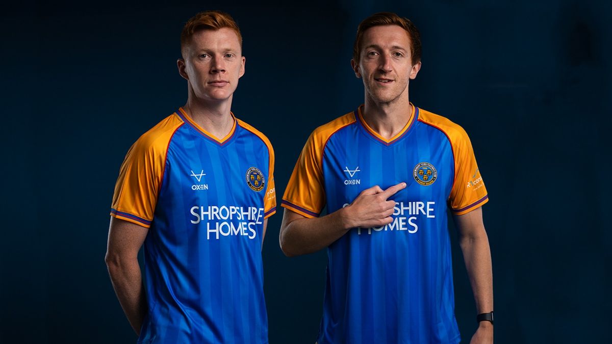 Shrewsbury Town: Salop reveal ‘nostalgic’ home kit