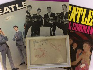 Supporting image for story: Left in a cupboard: Beatles autographs from famed Shropshire gig to go under the hammer