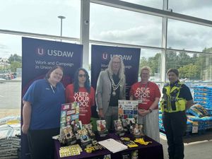Supporting image for story: Abuse and violence against shop workers was highlighted in a Freedom from Fear Campaign at a Llandrindod Wells supermarket