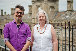 Mark Perez and Karen Farrow