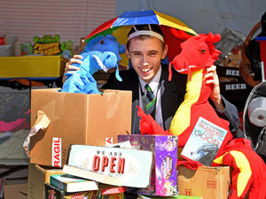 Supporting image for story: Wolverhampton fundraiser Louis hoping for dry weather ahead of garage sale for charity