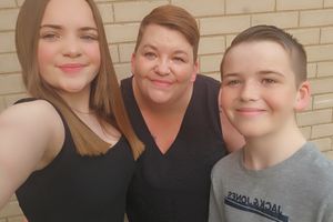 My beautiful children at home who made me want to fight 