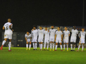 Supporting image for story: FA Cup: Leiston 0 Telford 0 (Leiston win 9-8 on pens) - Report and pictures 