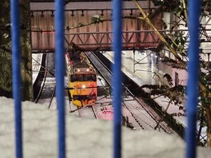 The loco at New Street station