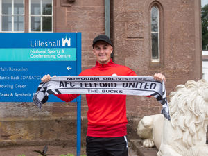 Supporting image for story: Telford sign Ethan Hill 