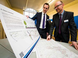 Supporting image for story: £12 million Shrewsbury link road plans on show to public
