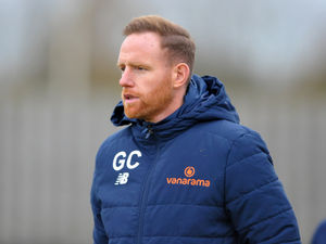 Supporting image for story: AFC Telford boss Gavin Cowan sends a Kyle Perry warning