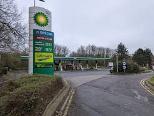 The BP petrol station at J10A / 11 on the M6 is the most expensive place to fuel up in Wolverhampton. Photo: Google