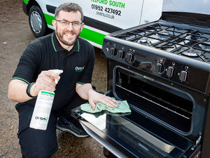 Supporting image for story: Telford oven cleaning business to donate 10 per cent of takings to Severn Hospice