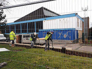 Supporting image for story: Workers move in for end of baths