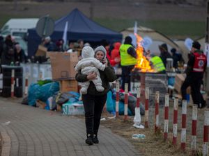 Supporting image for story: 1.5 million Ukrainians have fled country since invasion began