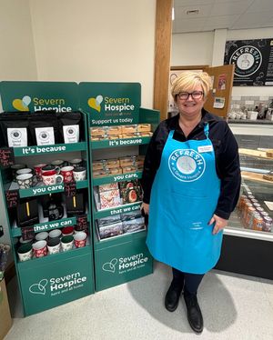 Cafe manager Jane Steventon.