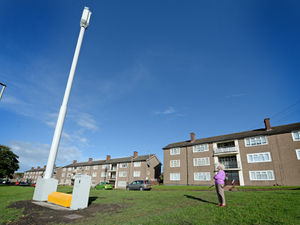 Supporting image for story: Anger over 20m 5G phone mast just metres from Dudley homes