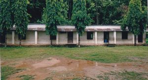 The buildings housed three classrooms before the 2015 earthquake (Photo by The Gurkha Welfare Trust)