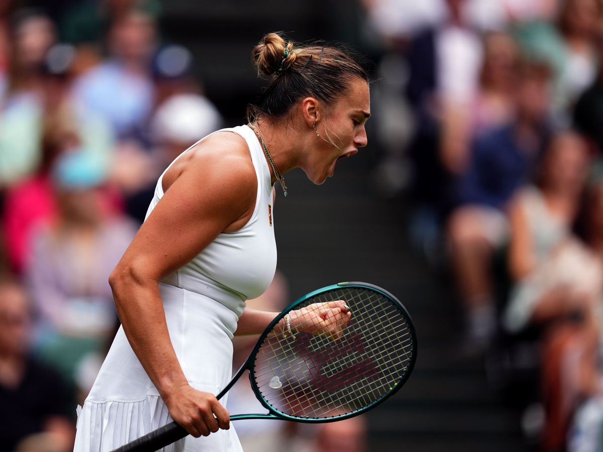 Aryna Sabalenka avoids a Wimbledon shock to stay on course for maiden SW19 title