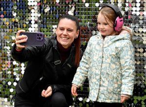 The silent disco was one of the many attractions at Shropshire Oktoberfest.