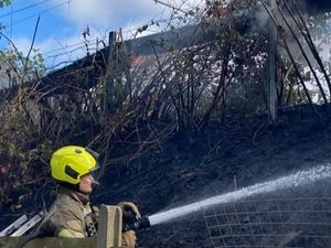 Supporting image for story: Rail service cancellations to continue into Saturday after fire on line