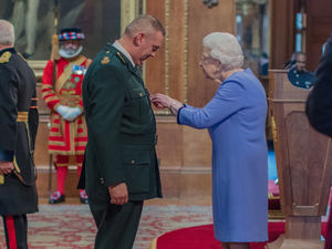 Supporting image for story: Ambulance boss receives top honour from The Queen 