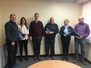 Supporting image for story: Fantastic five clock up 178 years for Welshpool firms 