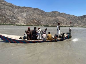 Supporting image for story: River ferry sinks in Afghanistan, killing at least 20