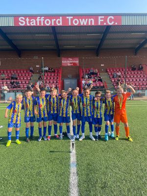 U11 Staffordshire County Cup Champions