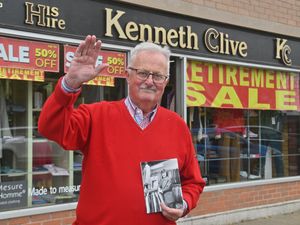 Supporting image for story: Snazzy dressers have until November to get suited and booted as Kenneth Clive Menswear announces closing-down sale