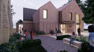 An artist's impression of how the new Oswestry School Performing Arts Centre will look. Image: Oswestry School
