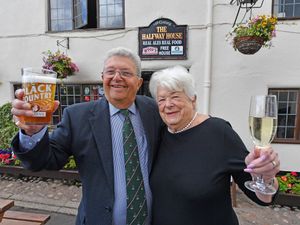 Supporting image for story: Shropshire's longest-serving licensee celebrates six decades in pub game and 65 years of marriage in same week