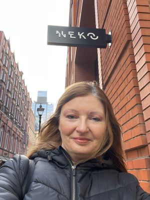 Fionnuala Bourke at the Neko health clinic in Birmingham