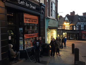 Supporting image for story: Record Store Day 2017: Early start as Shropshire music fans join vinyl queue
