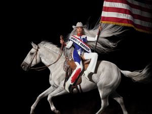 Supporting image for story: Beyonce strips off jeans in Cowboy Carter-inspired Levi’s campaign