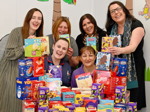 Supporting image for story: Wolverhampton-based recruitment agency collects hundreds of Easter eggs for children in city