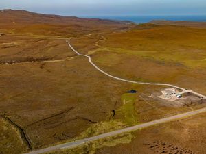 Supporting image for story: Spaceport’s ‘floating road’ over peat bog nearly finished ahead of test launch