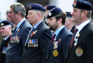 It was a poignant morning as people gathered for Wolverhampton's Remembrance Sunday service. All Wolverhampton pictures: Tim Thursfield