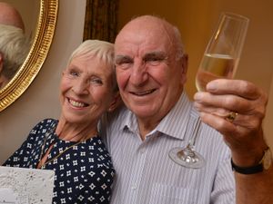 Supporting image for story: Diamond couple celebrate 60 years