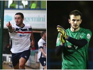 Supporting image for story: AFC Telford duo John Marsden and Callum Burton recalled in double blow
