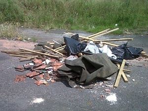 Supporting image for story: Fly-tipping Walsall roofer caught on camera three times