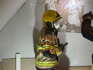 Supporting image for story: Blocked chimney caused Shropshire home's loft to roast at 86 degrees