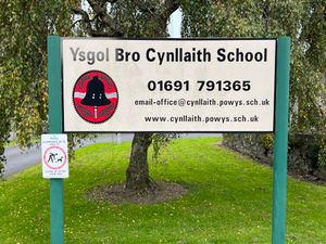 Ysgol Bro Cynllaith in Llansilin is under threat of closure. By Elgan Hearn Local Democracy Reporting Service