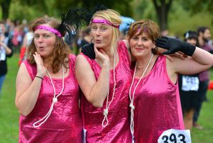The Charleston world record attempt in Shrewsbury Quarry 