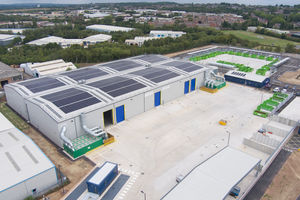 The new Household Waste Recycling Centre (HWRC) and Waste Transfer Station (WTS) in Aldridge