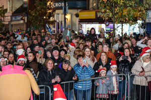 Hundreds of people came to Wednesbury to watch the festivities. Photo: Kennett Photography