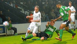 Robbie Booth, centre.