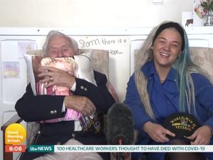 Supporting image for story: Watch: Tears over carer Kia's wonderful surprise for 94-year-old war veteran Ken 