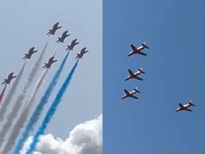Supporting image for story: Where and when you can see the Red Arrows soaring over the West Midlands and Shropshire in 2026