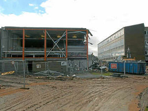 Supporting image for story: Bulldozers move on to Sandwell college campus