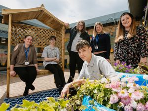 Supporting image for story: Garden created in tribute to former teacher who died of heart attack