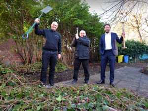 Supporting image for story: Lorry firm gives centre helping hand to clear rundown play area in Pelsall